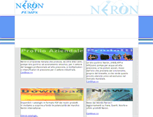 Tablet Screenshot of neron.it